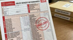 Gelir vergisi tarifesi 2026 beyanname formları ve resmi vergi belgeleri