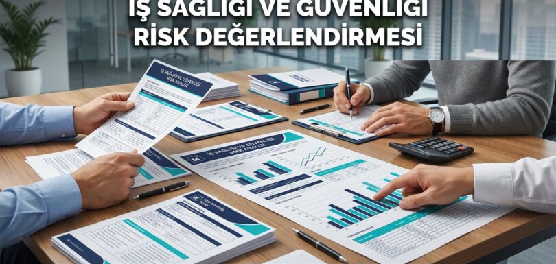 İş sağlığı ve güvenliği risk değerlendirmesi - muhasebe ofisinde toplantı, belgeler, raporlar ve profesyonel danışmanlık