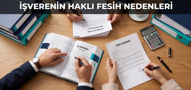 İşverenin haklı fesih nedenleri - muhasebe ofisinde hukuki görüşme, İş Kanunu belgeler ve fesih prosedürü