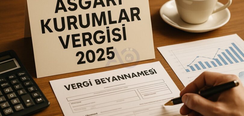 Asgari kurumlar vergisi 2025 beyannamesi ve hesap makinesi